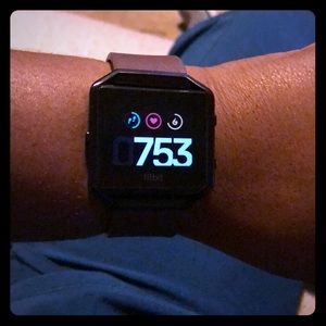 Fitbit Blaze.